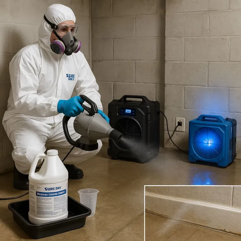 Sanitization and Odor Removal process in Roseboro, NC