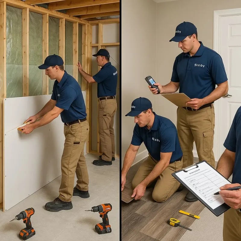 Repairs and Reconstruction process in Roseboro, NC